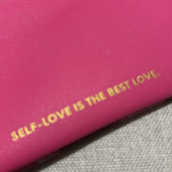 Ipsy “Self Love Is The Best Love” Marbled Water Color Vibes Makeup Bag-Like New - Picture 4 of 9